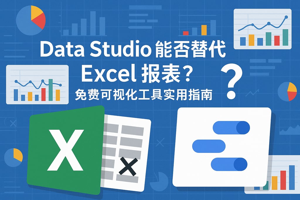 Data Studio能否替代Excel报表？免费可视化工具实用指南